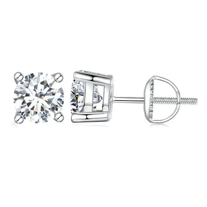 Moissanite Diamond Earrings