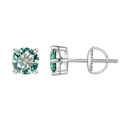 Moissanite Diamond Earrings